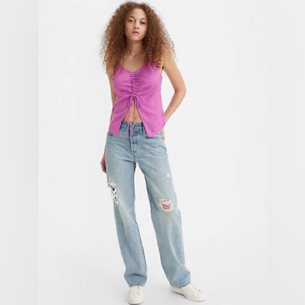Levi's 150th Anniversary Novel Tea Distressed 501 Jeans